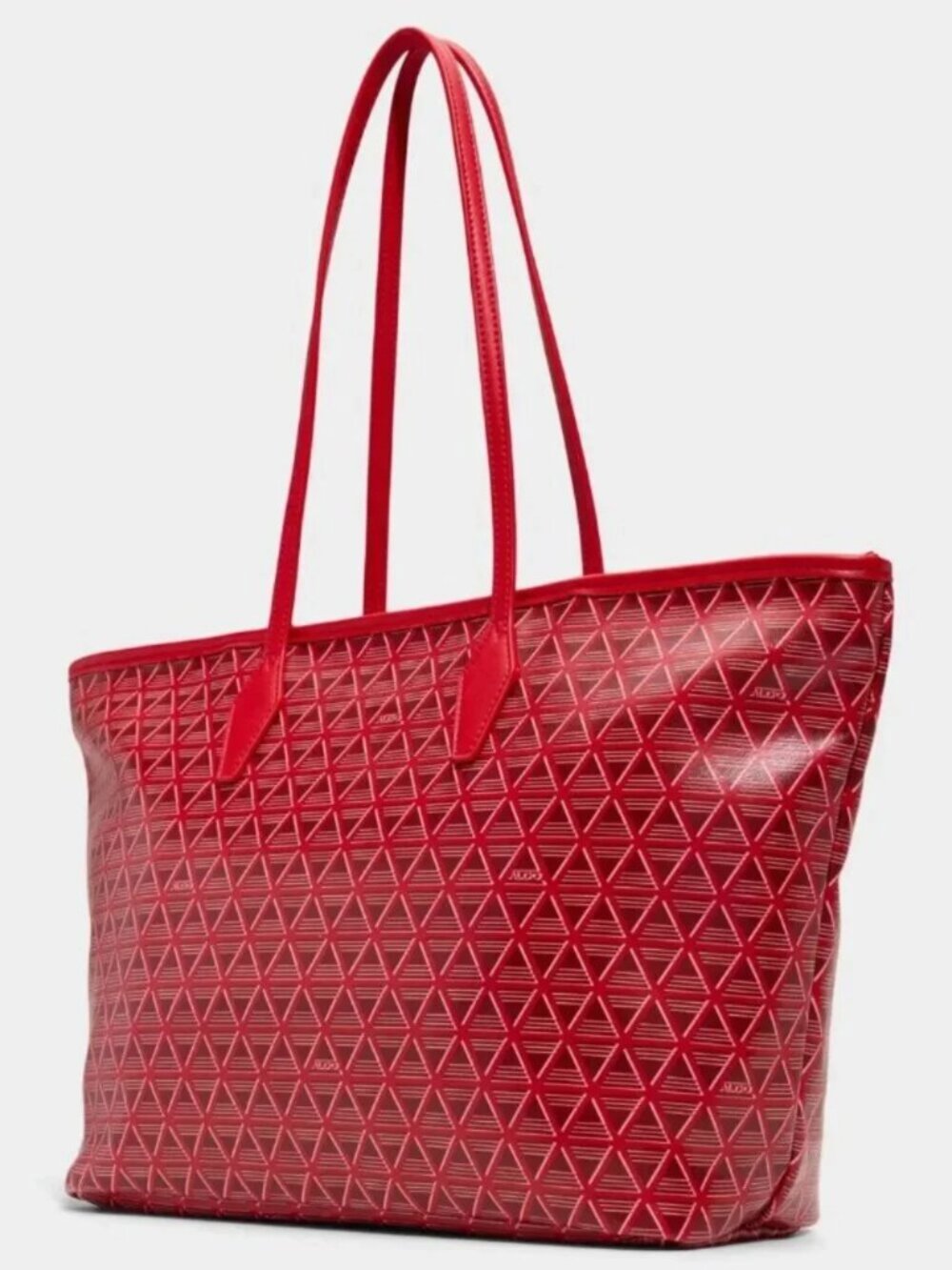 NWT Aldo Lost Key Tote Bag Purse Red - Picture 2 of 3